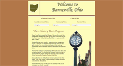 Desktop Screenshot of barnesvilleohio.com