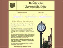 Tablet Screenshot of barnesvilleohio.com